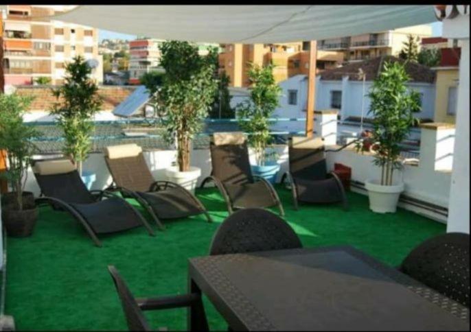 Blue Beach House Atico Con Terraza Malaga Exterior photo